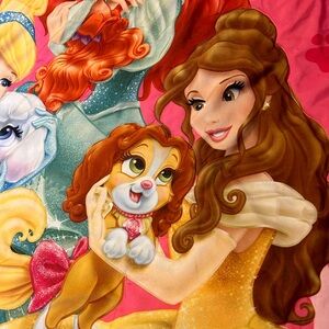 Palace Pets Lot: Treasure Build a Bear, blanket, pillow case, backpack